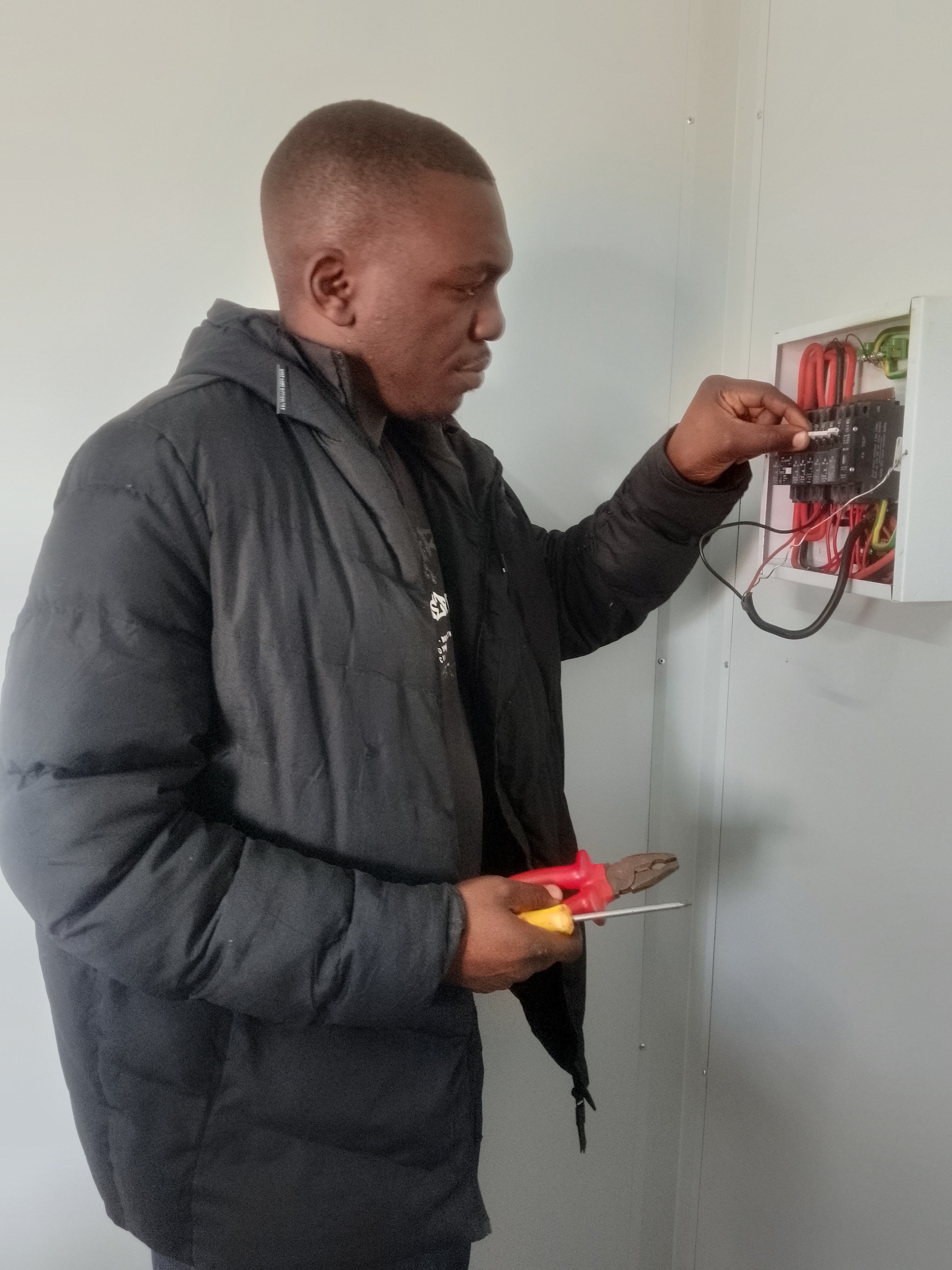 JB Electricals job in progress