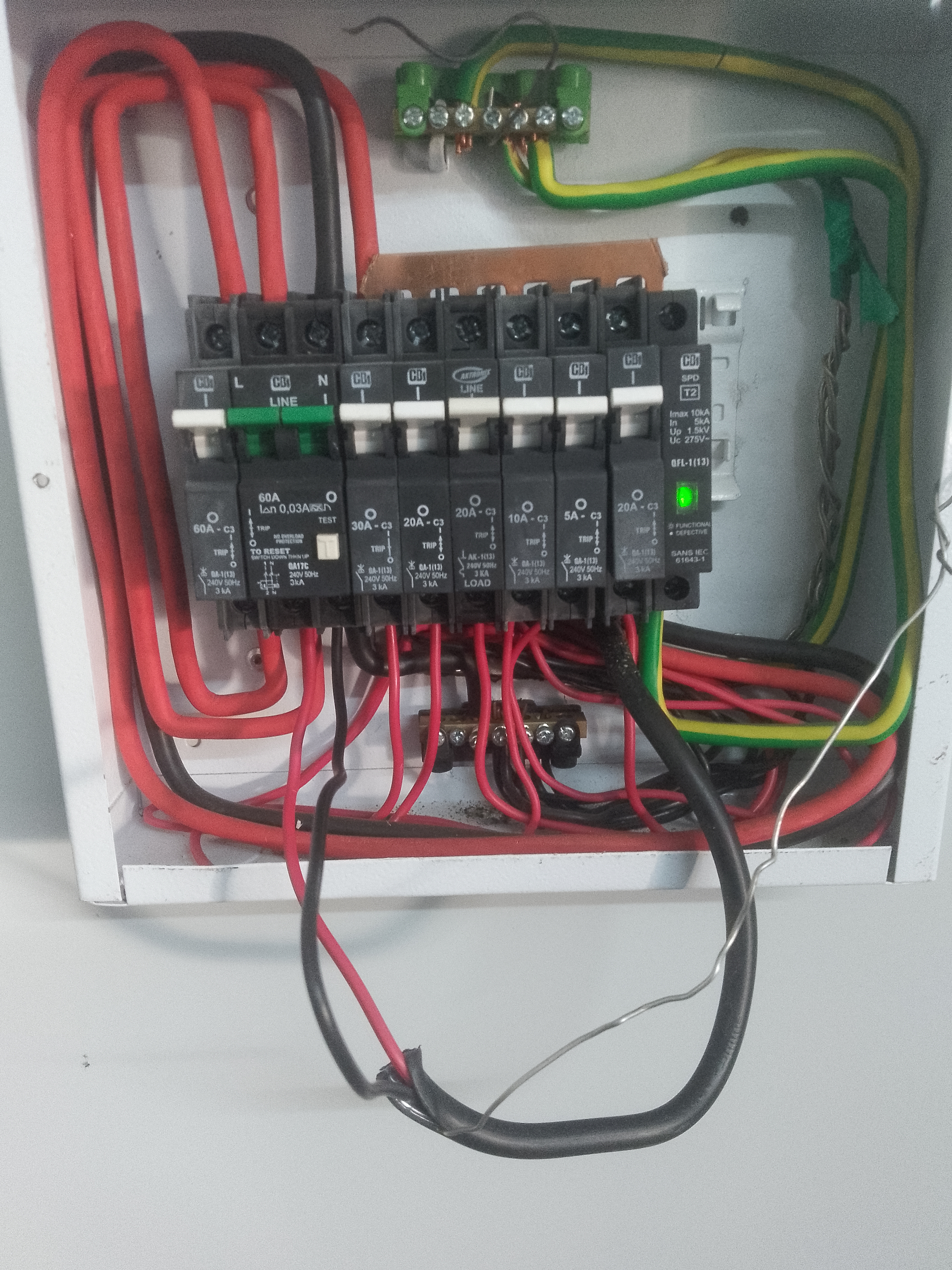 JB Electricals job in progress